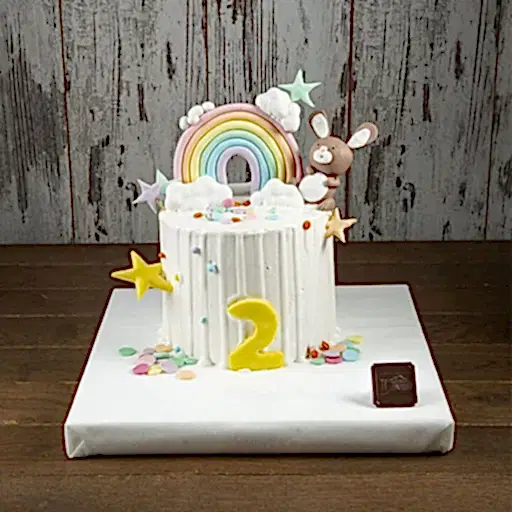 2 Yaş Özel Tasarım Pasta