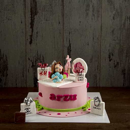 Alışveriş Aşkı Özel Pasta