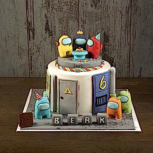 Among Us Özel Pasta